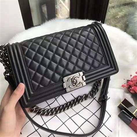 second hand small chanel boy bag